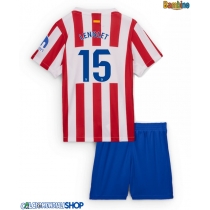 Maglie da calcio Atletico Madrid Clement Lenglet #15 Prima Maglia Bambino 2025-26 Manica Corta (+ Pantaloni corti)
